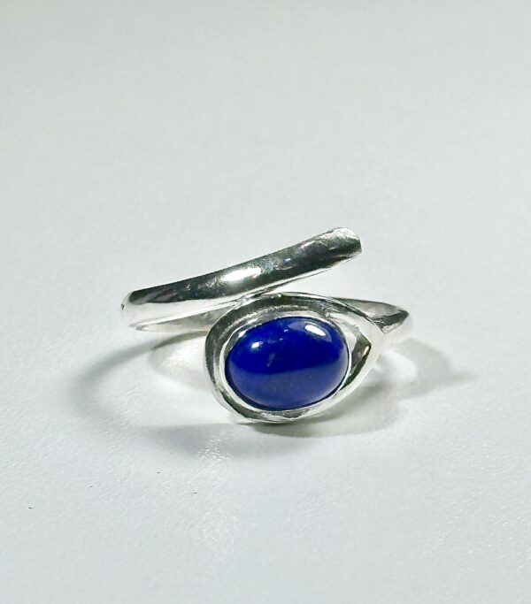 Anillo con lápizlazuli Mod. A23