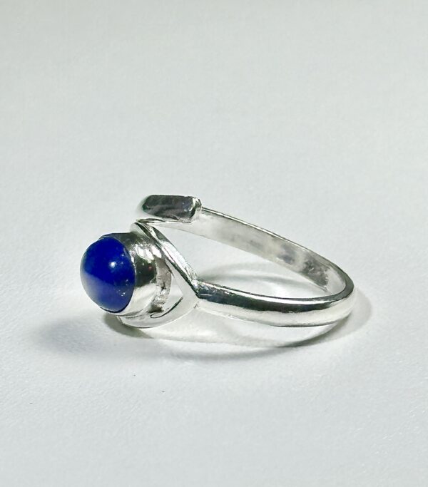 Anillo con lápizlazuli Mod. A23 - Imagen 3