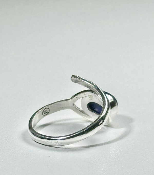 Anillo con lápizlazuli Mod. A23 - Imagen 2