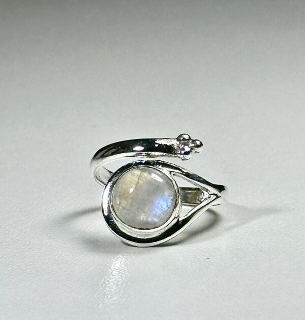 Anillo Piedra Luna Mod. A49